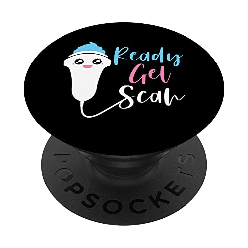 Sonographer Squad Ultrasound Transducer PopSockets Grip