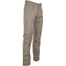 Lapco P-BWCJ9KH 29X32 FR Canvas Jeans, 28-44 Waist, Made with 9oz. Westex Ultrasoft, Khaki