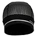 Nathan Standard Reflective Beanie, Black/Geo, One Size Fits All