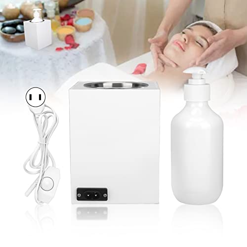 Massage Oil Warmer,Oil Warmer for Professional Salon Spa Massage,Easy and Quick Heating Home Lotion Warmer,Body Lotion Cream Warmer Heater,for Beauty Salon Treatment Equipment(1 Bottle)