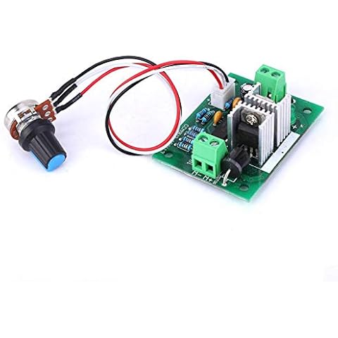 DC Motor Speed Controller,12-24V Mini PWM Speed Controller,Stable Durable DC Speed Control Board,High Efficiency Accurate Voltage Regulator Speed Control for DC Brushed Motor Cover