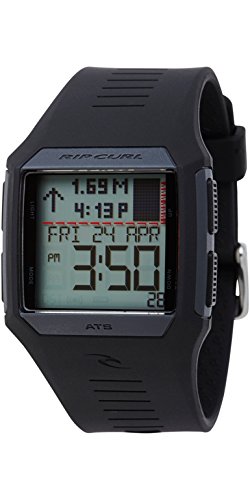 RIP CURL Rifles Tide Surf Watch Black   Sprayproof Impermeable