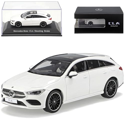 Mercedes-B. CLA Shooting Brake Kombi X118 Polar Weiß 2. Generation Ab 2019 1/43 Spark Modell Auto Mercedes-B. CLA Shooting Brake Kombi X118 Polar Weiß 2. Generation Ab 2019 1/43 Spark Modell Auto