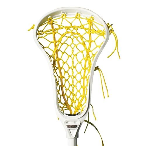 Gait Air 2 Flex Mesh Women's Strung Lacrosse Head (White/Yellow)