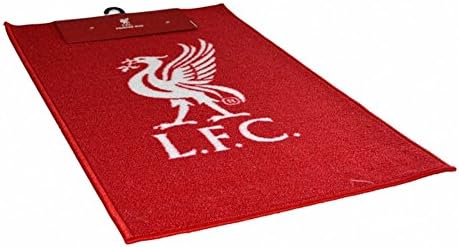 Liverpool FC Official Football Crest Rug (One Size) (Red/White)