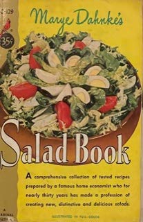 Marye Dahnke's Salad Book Illustrated in Color B091PQXDTV Book Cover