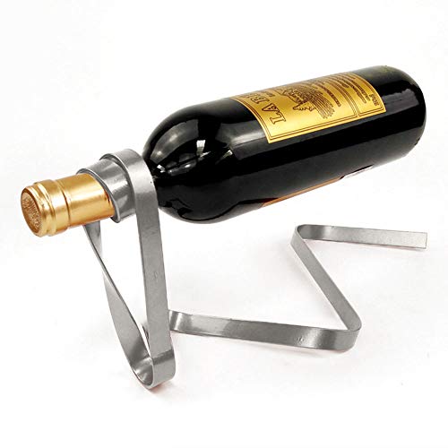Support de bouteille de vin design idée cadeau pour œnophile