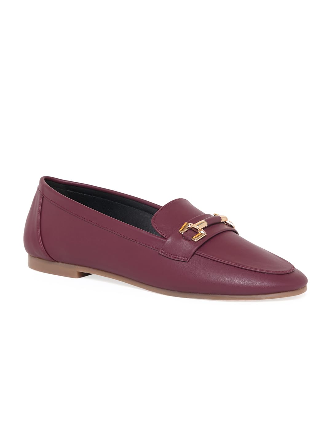 camlee comfort Kiko Metal Bit Loafer – Maroon-picture-21