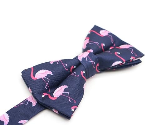 Image of OCIA Cute Pattern Pre-tied Bow Tie Adjustable Bowties for Adult & Children