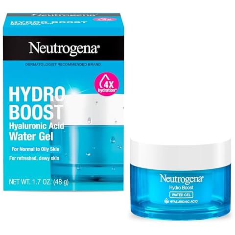 Neutrogena Hydro Boost Hyaluronic Acid Hydrating Water Gel Daily Face Moisturizer Cover
