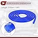 HEROFFIX 1 Pcs for Air and Water Silicone Vacuum Tubing Hose High Temperature Automotive Vacuum Line 10Ft 3/8