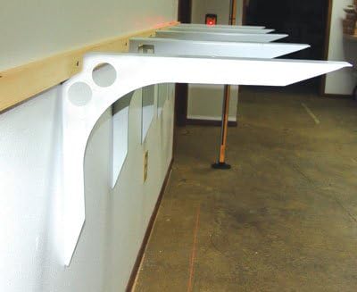 Fastcap Speed Brace Shelf Bracket 21" X 28" White