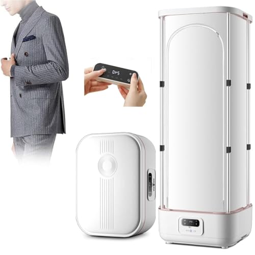 ZGYOZMNG Planchadora automática, Secadora de Ropa portátil y doméstica con Secado a Vapor, planchadora y dobladora de Ropa, imprescindible para un Planchado rápido, fácil y sin Arrugas.