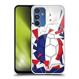 Super fine e leggero Head Case Designs Francia Vetro Rotto Calcio Custodia Cover Dura per Parte Posteriore Compatibile con Samsung Galaxy A15