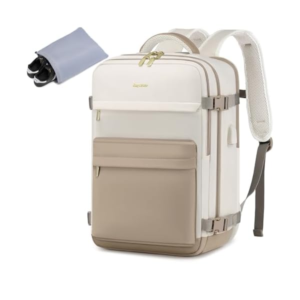 Large-Travel-Backpack-for-Women-17-Inch-35L-Carry-On-Laptop-Bag-Flight-Approved-Personal-Item-Daypack-Weekender-Traveling-TSA-Business-Bag-Luggage-Waterproof-for-Airplane-with-Toiletry-Bag-Shoe-Bag Large Travel Backpack for Women - 17 Inch 35L Carry On Laptop Bag Flight Approved Personal Item Daypack Weekender Traveling TSA Business Bag Luggage Waterproof for Airplane with Toiletry Bag Shoe Bag