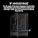 ASUS A31 Plus TG ARGB Black ATX PC Case (Pre-Installed ARGB Fans, Glass Front Panel, Compatible with Hidden Port Motherboards, 360mm Radiators, 380mm Graphics, Black)