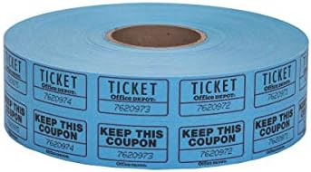Amazon.com: Rollo de boletos de Office Depot, cupón doble, surtido, rollo de  2.000, sin elección de color, 215000247 : Productos de Oficina