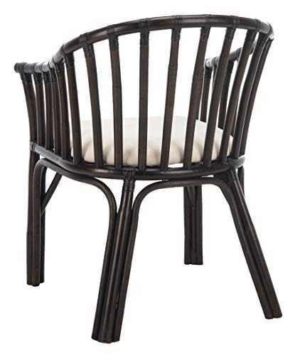 Sillón con brazos estilo clásico color negro miniatura 6
