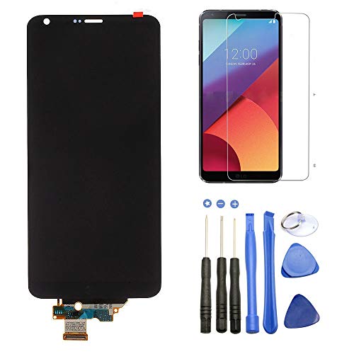Greatest Product Eaglewireless LCD Screen Replacement, LCD Display Touch Screen Digitizer Assembly Part for LG G6 H870 H871 H872 LS993 VS998 VS988 US997 with Screen Protector + Tools-Black