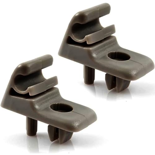 Easy Link 2 soportes para parasol, color gris, compatible con Fiat Punto Doblo Fiorino Panda 500 Brava Palio 713812631 735362747