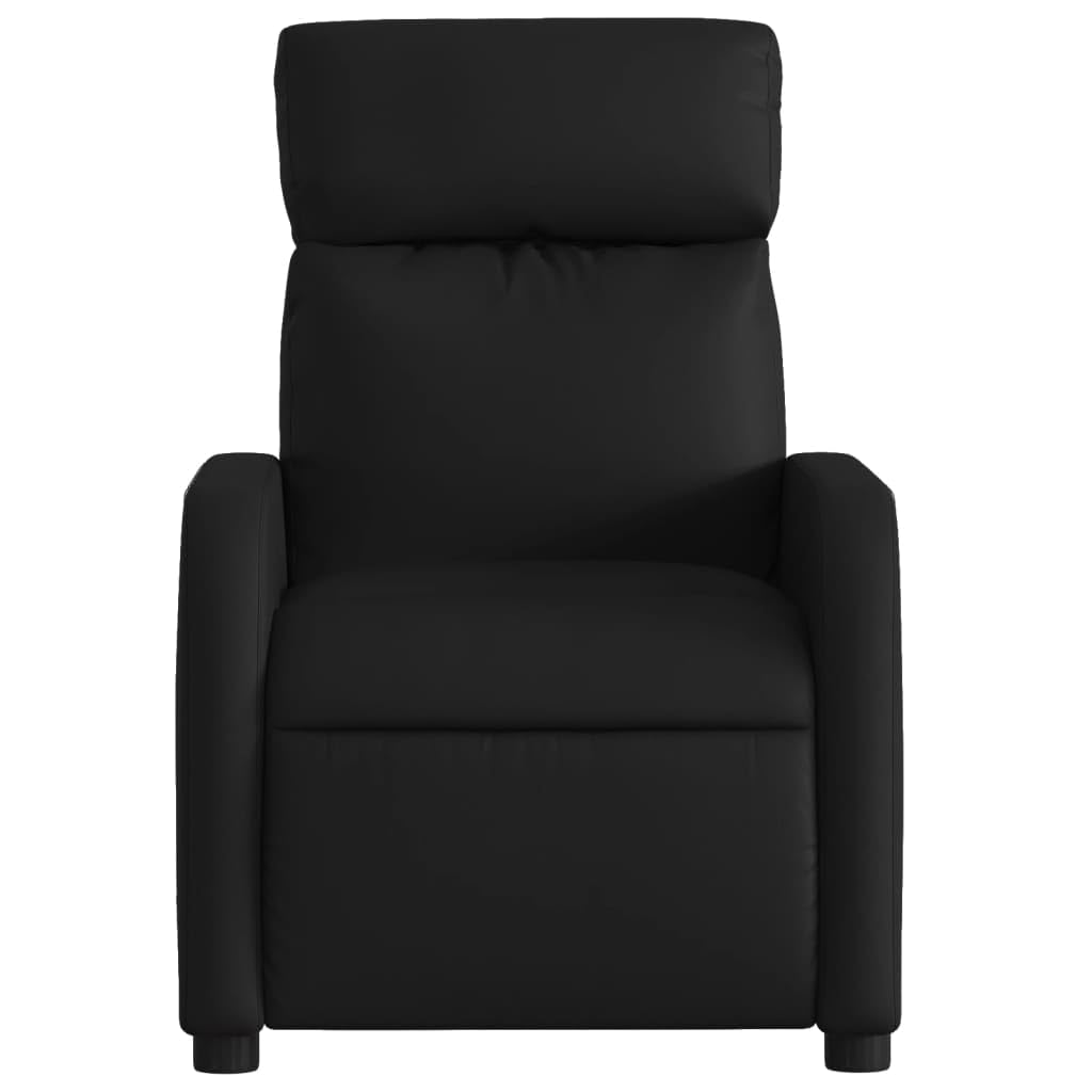 LAPOOH Fauteuil inclinable en cuir synthétique noir, fauteuils de cinéma, fauteuils de salon, fauteuil tantra sexuel, fauteuil TV, fauteuil d'allaitement - 374183