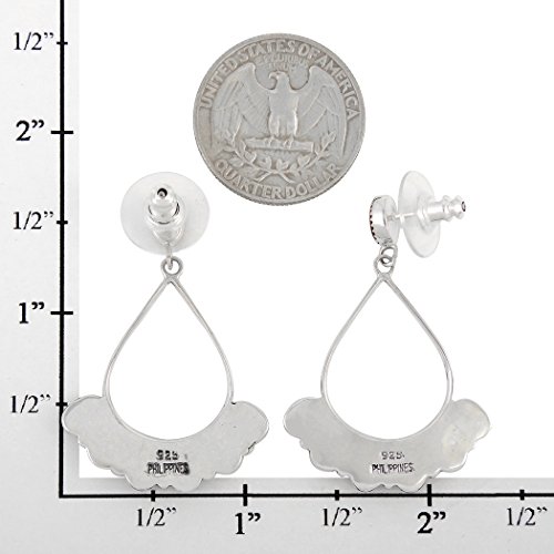 Sterling Silver Earrings in Genuine Gemstones & Gemstones4