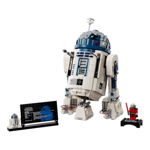 LEGO Star Wars 75379 R2-D2 - Jeu de Construction & Décoration - Figurine de Droïde avec Tête...
