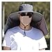 Fashion Waterproof Bucket Hat Portable Sun Protection Fisherman Cap Breathable Panama Camping Hiking Gray