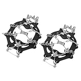【Spike-and-Chain-System aus hochfestem Stahl】: Das Spike-and-Chain-System aus hochfestem Stahl bietet eine hervorragende Traktion auf einer Vielzahl von eisigen Oberflächen.