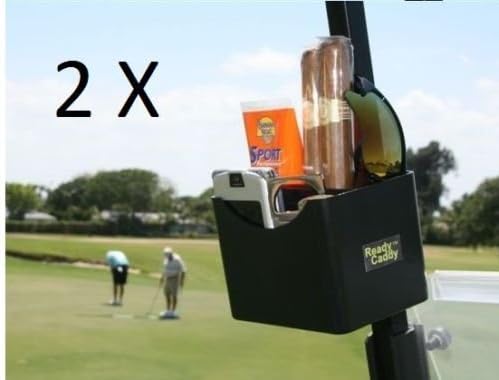 2x Ready Caddy Golf Cart Accessory Organizer Accessories Caddie Holder Gift Idea