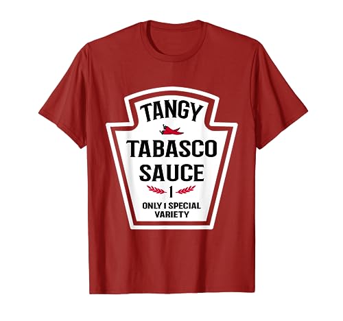 Tangy Tabasco Sauce Group Condiment familial assorti T-Shirt