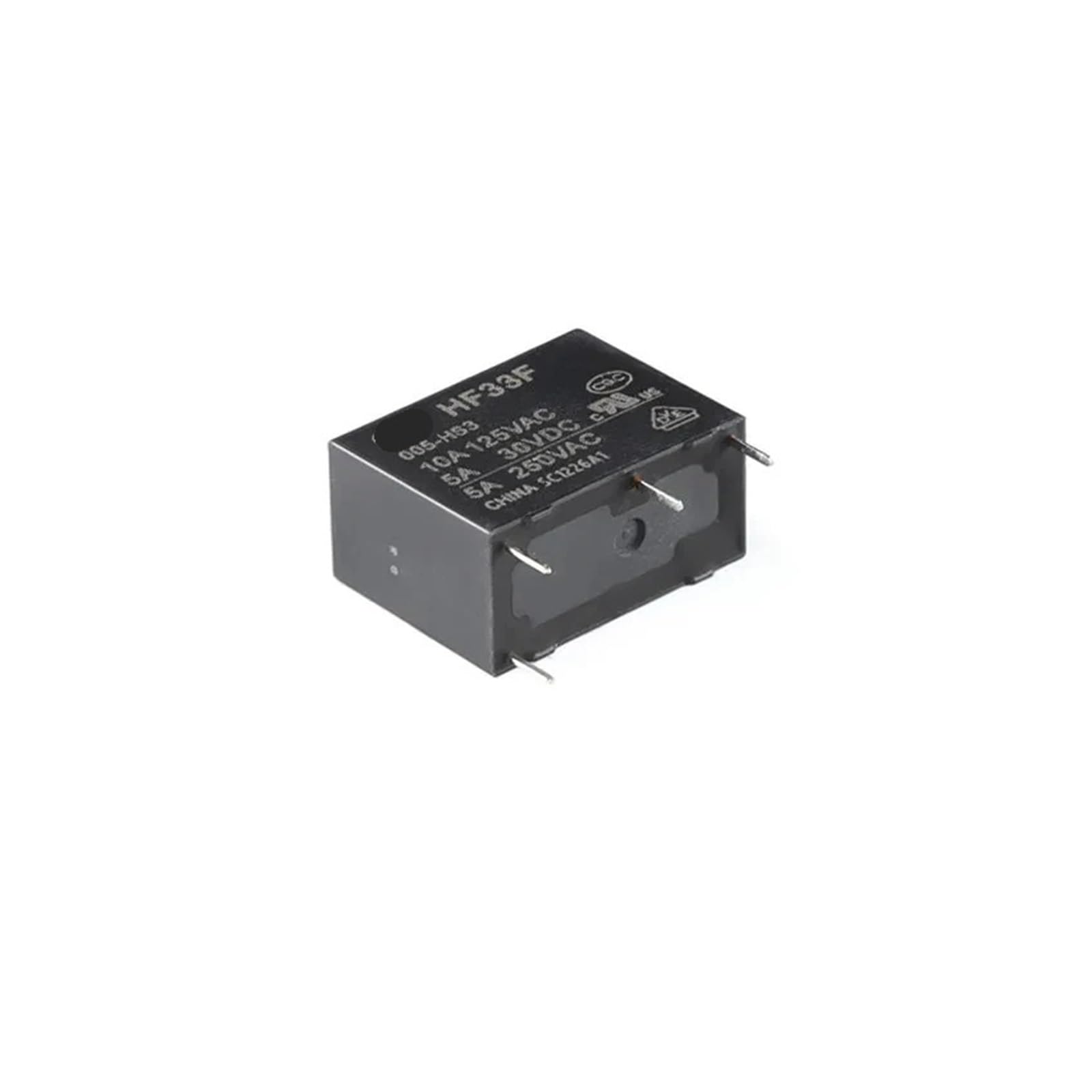 Dszujtyrop One Color 5Pcs Relay Hf33f-005-Hs3 4Pin 5A 5V