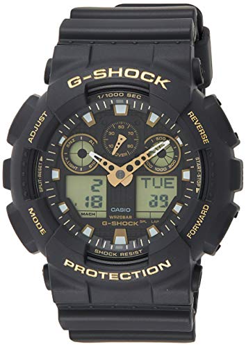 Relógio Masculino Casio G-Shock GA-100GBX-1A9DR - Preto