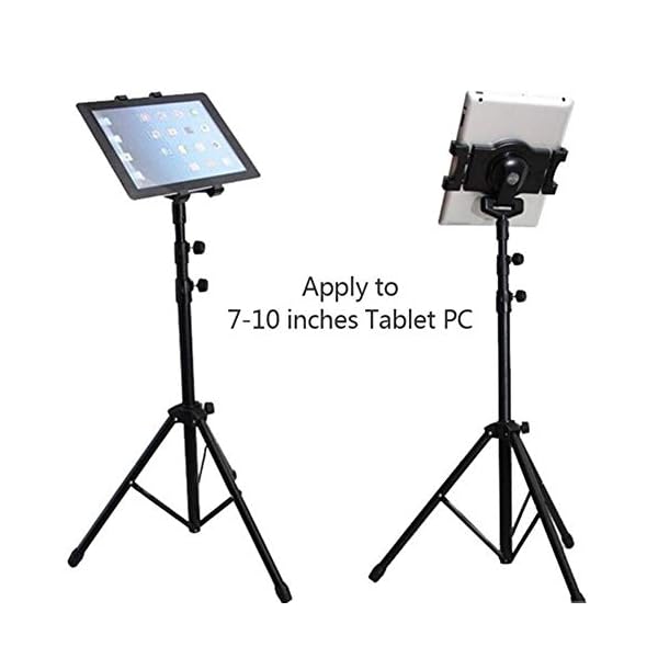 XUSUYUNCHUANG-HAT. Universelle Faltbare Bodenständer Tablet-Stativ-Halter Selfie Live-Halter for iPad Samsung Huawei… – Bild 3