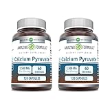 Amazing Formulas Calcium Pyruvate Supplement | 1500 Mg per Serving | Capsules | Non-GMO | Gluten-Free | Made...