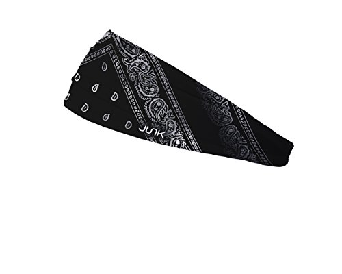 Image of JUNK Brands Big Bang Lite Bandana Headband - Moisture-Wicking, Performance Fabric, Non-Slip, Sports Sweatband for Men & Women