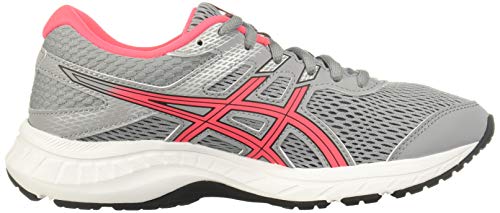 Asics Women's Gel-Contend 6 Running Shoes, 8, Sheet Rock/Diva Pink #TOP5