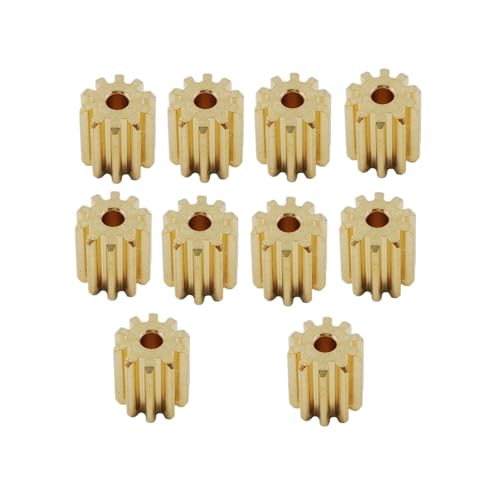 Piñón de latón para reparar desajustes en engranajes mecánicos con agujero 1.98mm