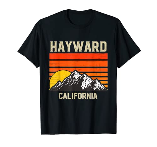 Hayward California Rétro Vintage City State USA Souvenir T-Shirt