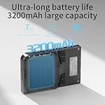 G350 Retro Handheld Game Console , G350 Retro Gaming Console 3.5'' IPS Screen Linux System Built-in 64G TF Card 20+Emulators Pre-Installed 4371 Games Retro Game Console with 3200mAh Battery Black - Image 5