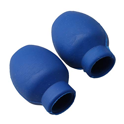 Rubber Blue Drum Mute Drumstick Silent 2 Pieces Mini Wooden Drumstick Keychain miniatura 3