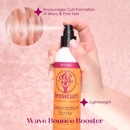 Spray Jessicurl Gelebration 8 Fl oz para Rizos miniatura 3