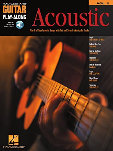 Acoustic Guitar Play-Along Volume 2 Book/Online Audio