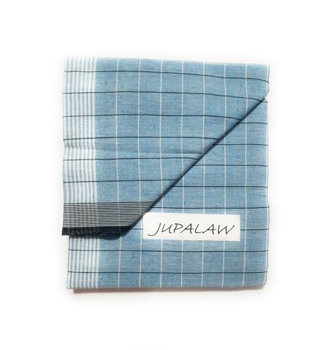 Image of 100% Pure Cotton Checked Fancy 2mts lungi,