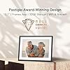 Digital Picture Frame, 10.1'' Frameo Digital Frame Wifi, 32GB Memory, 1280*800 HD Touch Screen Digital Photo Frame, Wall Mountable, Auto-Rotate, Share Instantly, Wedding, Birthday Gifts for Women, Mom