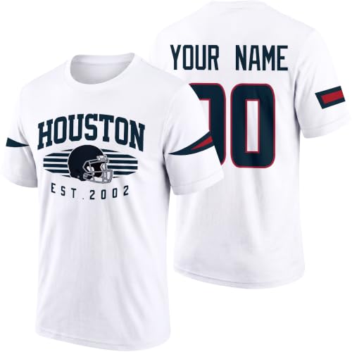 Image of T-Shirt Custom Name and Number Personalized Gifts | Crewneck Short Sleeves T-Shirt for Men S-4XL