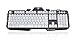 IOGEAR Kaliber Gaming HVER Aluminum Gaming Keyboard, Imperial White, GKB704L-WT