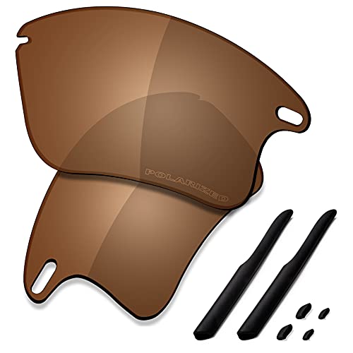 Image of SAUCER Premium Replacement Lenses & Rubber Kits for Oakley Fast Jacket XL OO9156 | Fast Jacket XL Low Bridge Fit Sunglasses