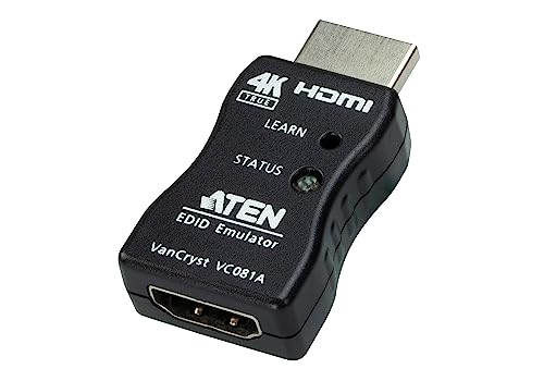 ATEN VC081A True 4K HDMI EDID Emulator Adapter VC081A up to 3840 x 2160 @ 60Hz (4:4:4)