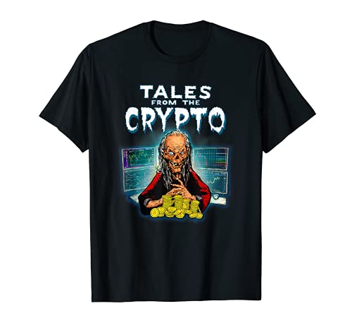 CRYPTO CUENTOS - divertido criptomoneda minero cómic BTC coin tee Camiseta